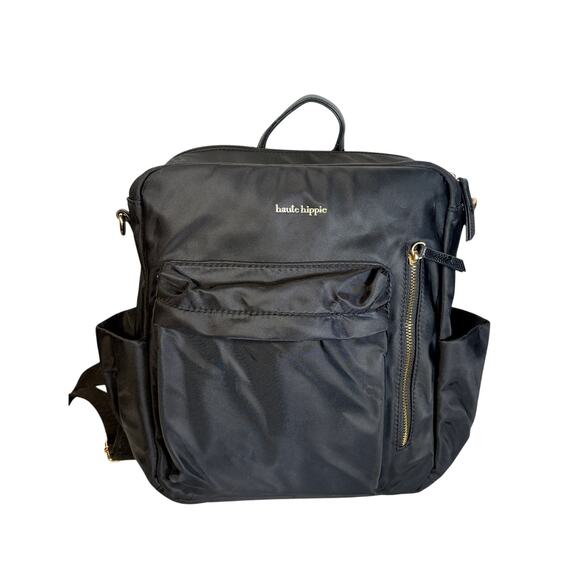 Haute Hippie On-the-Go Backpack Bag Black TikTok Viral - Picture 1 of 5